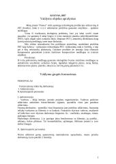 Verslo planas: atliekų perdirbimo IĮ "Pamex"