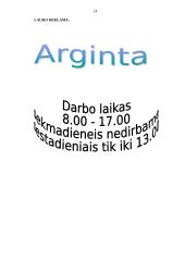 Verslo planas: baldų parduotuvė IĮ "Arginta" 14 puslapis