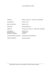 Verslo planas: interneto klubas D. Baladinsko IĮ "Info" 2 puslapis