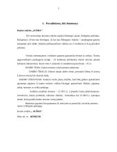 Verslo planas: kaimo sodyba "Aušra" 3 puslapis