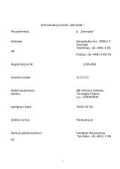 Verslo planas: maisto prekių parduotuvė ĮI "Daivada" 3 puslapis