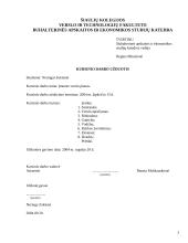 Verslo planas: pirties paslaugos UAB "Svaja" 2 puslapis