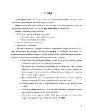 Verslo planas: pirties paslaugos UAB "Svaja" 5 puslapis