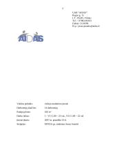 Verslo planas: restoranas UAB "Aidas" 3 puslapis