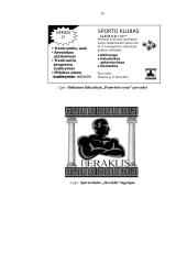 Verslo planas: sporto klubas "Heraklis" 15 puslapis