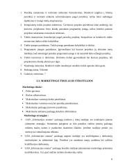 Verslo planas: tinklų priežiūra, diegimas, derinimas UAB "Informacijos srautas" 8 puslapis