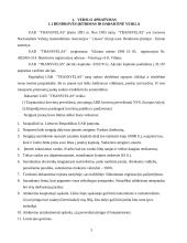 Verslo planas: transporto kompanija UAB "Transvelas" 3 puslapis