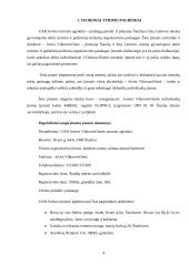 Verslo planas: UAB "Jovitos turizmo agentūra" 4 puslapis