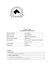 Verslo planas: žirgynas IĮ "Pasaga" 2 puslapis