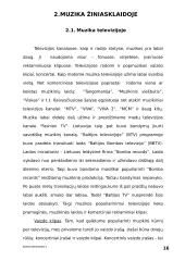 Žiniasklaidos vaidmuo muzikos vadyboje 14 puslapis