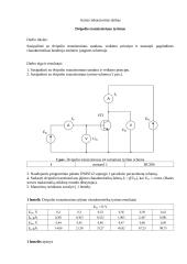 Penki elektronikos laboratoriniai darbai 4 puslapis