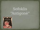 Sofoklis “Antigonė” 1 puslapis