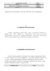 Inovacijos ir investicijos: UAB "Koralas" 14 puslapis