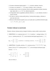 Tiesiniai veiksmai su matricomis 4 puslapis
