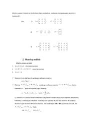 Tiesiniai veiksmai su matricomis 6 puslapis