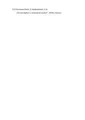 Tiesiniai veiksmai su matricomis 10 puslapis