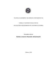 Rudens semestro finansinė atskaitomybė 1 puslapis