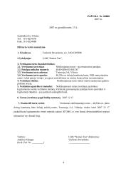 Turto įvertinimo ataskaita: UAB "Namas Tau" 2 puslapis