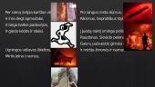 Henriko Radausko eilėraščio ,,Poetai, arba katastrofa" analizė, skaidrės 3 puslapis