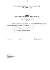 Dokumentų valdymas: AB "Vilniaus pergalė" 6 puslapis