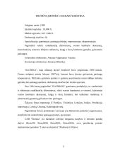 Pažintinės praktikos ataskaita: rankšluosčių, džiovintuvų, vonios kambario aksesuarų gamyba UAB "Elonika" 5 puslapis