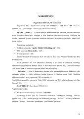 Pažintinės (profesinės) praktikos ataskaita: AB "TEO LT" 16 puslapis