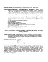 Praktikos ataskaita: sporto pedagogika 4 puslapis