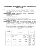 Praktikos ataskaita: sporto pedagogika 10 puslapis