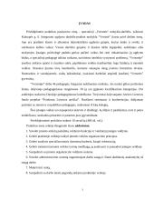 Priešdiplomės praktikos ataskaita: specialioji mokykla-darželis "Versmė" 2 puslapis