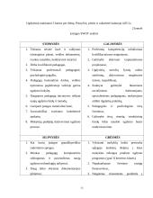 Priešdiplomės praktikos ataskaita: specialioji mokykla-darželis "Versmė" 12 puslapis