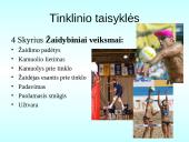 Tinklinio aikštė ir įrenginiai. Žaidimo taisyklės 14 puslapis