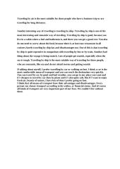 Different ways that people travel 3 puslapis