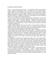 Kuo gamta praturtina žmogų? 1 puslapis