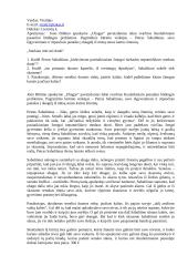 J. Biliūnas "Ubagas". "Sunkiau imti nei duoti"