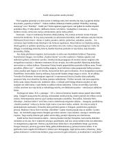 Kodėl reikia pažinti senolių išmintį?