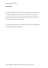 Managing human resources