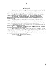 My future plans/career 4 puslapis