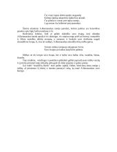 Miško grožis Baranausko poemoje "Anykščių šilelis" 2 puslapis