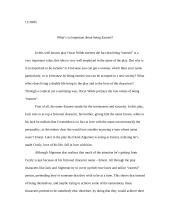O. Wilde "Importance of being Earnest"
