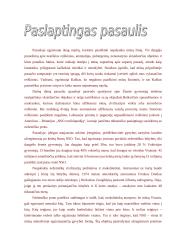 Paslaptingas pasaulis