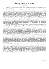 Percy Bysshe Shelley