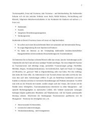 Studienrichtung: Tourismuswesen 2 puslapis