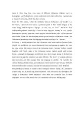 The origin of Lithuanian language 2 puslapis