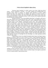 Tvirta dvasia išgelbsti silpną kūną