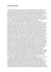 Virtualus pasaulis šiuolaikinėje visuomenėje