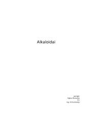 Alkaloidai