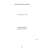 AMD procesoriai