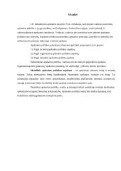 Apskaitos politikos įgyvendinimas metodiniu aspektu 8 puslapis