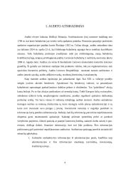 Auditas: svarba ir būtinumas 3 puslapis