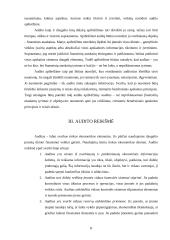 Auditas: svarba ir būtinumas 7 puslapis
